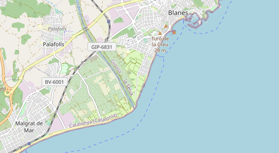 Stellplatz auf Karte