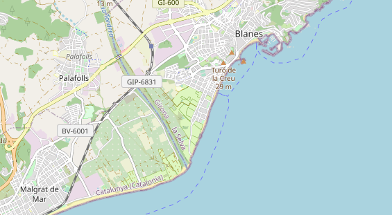 Camperplaats op kaart