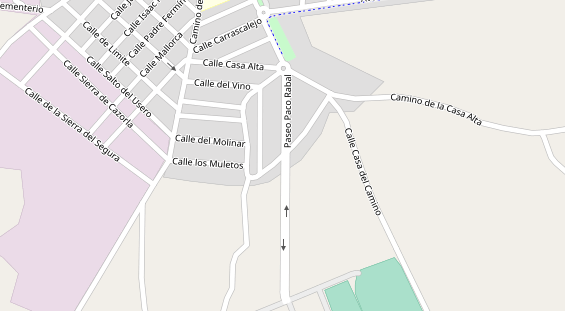 area sosta camper auf Karte