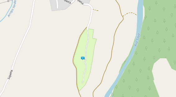 Stellplatz auf Karte