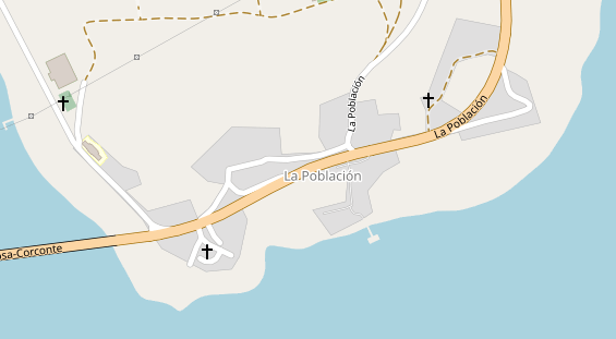 Stellplatz auf Satellitenbild