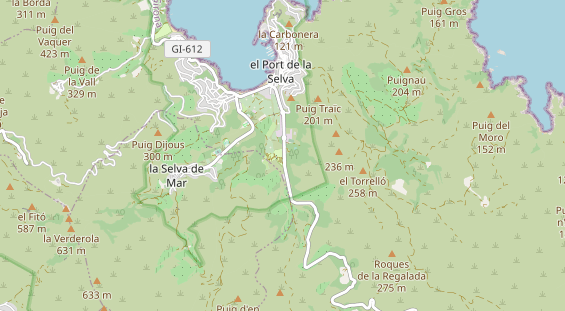 Camperplaats op kaart