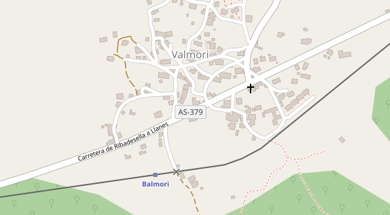 Stellplatz auf Satellitenbild