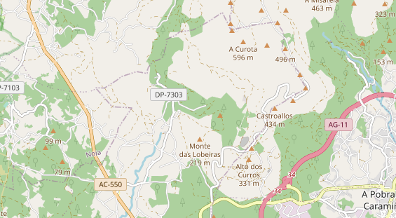 Stellplatz auf Karte