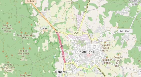 Camperplaats op kaart