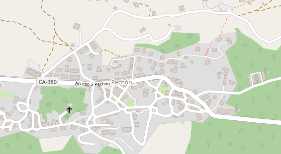 Stellplatz auf Satellitenbild