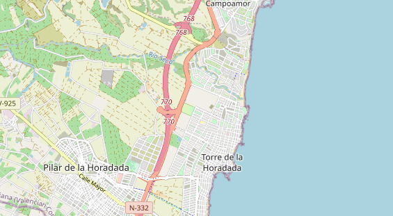 Stellplatz auf Karte