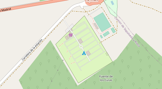 Stellplatz auf Karte