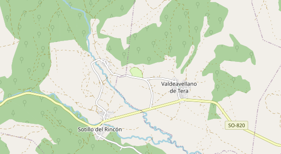 Área para autocaravana en la tarjeta