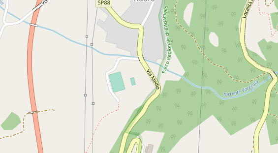 Stellplatz auf Satellitenbild