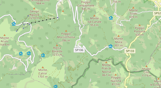 Stellplatz auf Karte