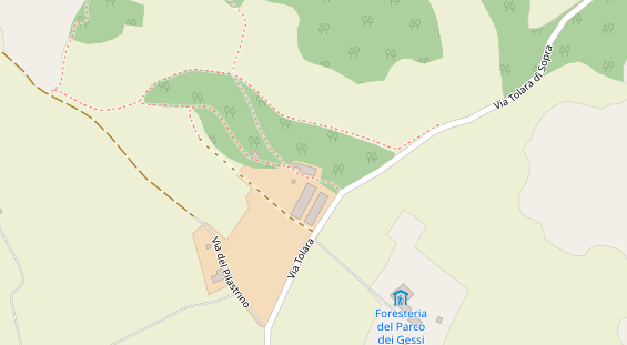 Stellplatz auf Satellitenbild