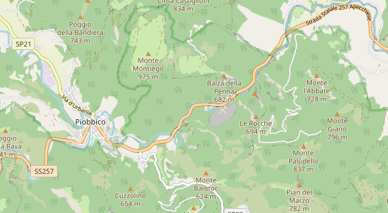 RV park on map