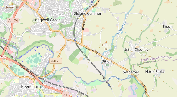 Area di sosta per camper sulla carta