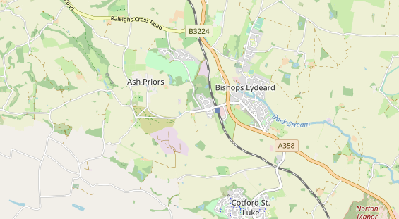 Área para autocaravana en la tarjeta