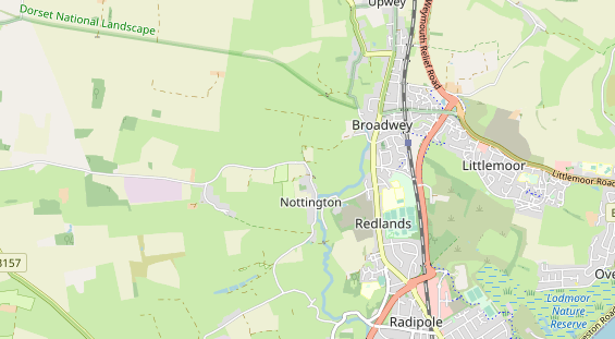 Area di sosta per camper sulla carta