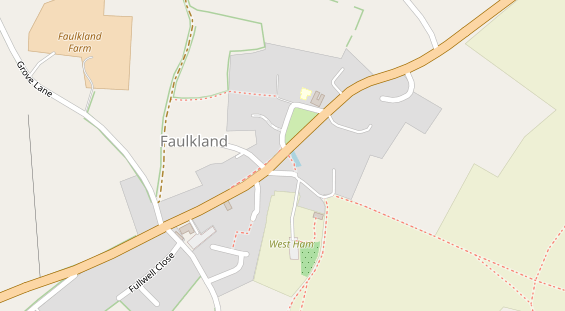 Stellplatz auf Satellitenbild