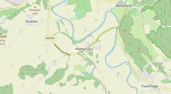 Area di sosta per camper sulla carta