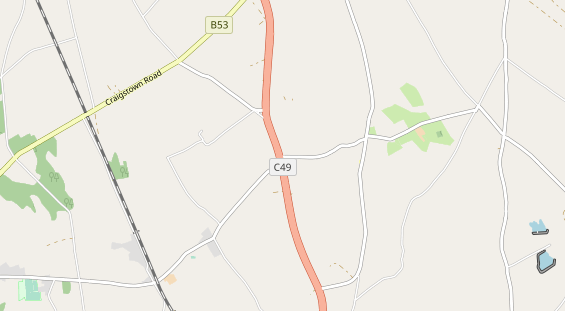 Aire camping-car sur la carte