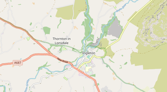 Área para autocaravana en la tarjeta