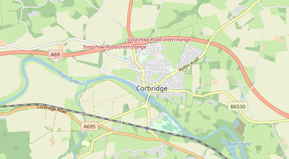 Aire camping-car sur la carte