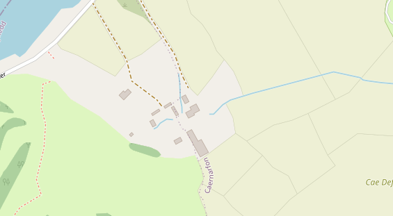 Stellplatz auf Satellitenbild