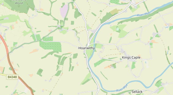 Area di sosta per camper sulla carta