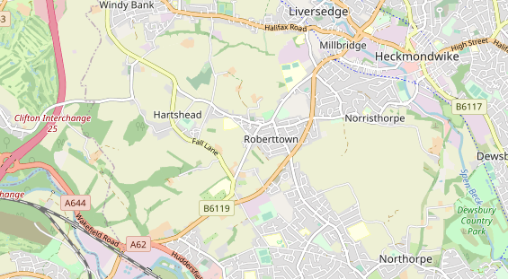 Area di sosta per camper sulla carta