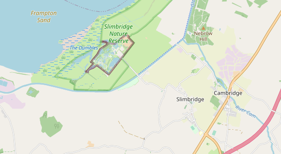 Area di sosta per camper sulla carta