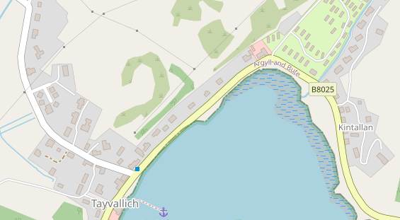 Stellplatz auf Satellitenbild