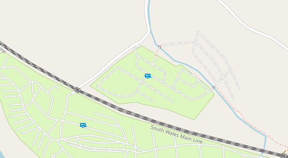 Camperplaats auf Karte