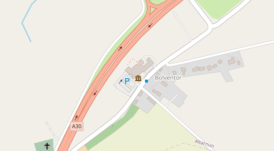 Stellplatz auf Satellitenbild