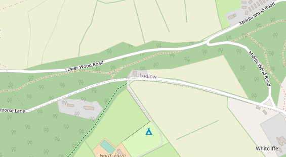 Stellplatz auf Satellitenbild