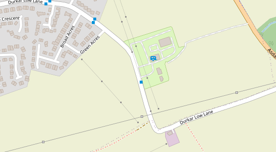 aire de camping-car auf Karte