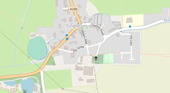 area sosta camper auf Karte