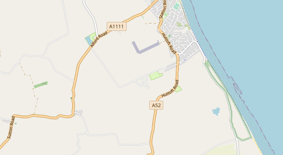 Área para autocaravana en la tarjeta