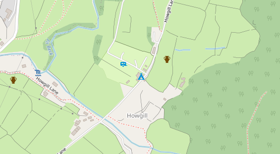 Stellplatz auf Karte