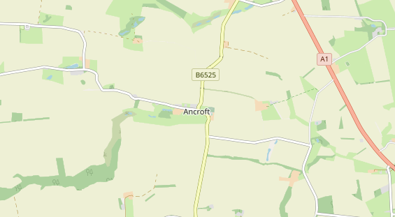 Aire camping-car sur la carte