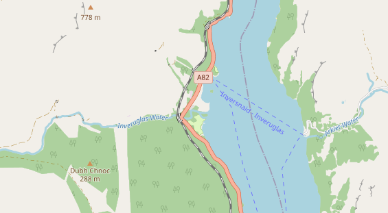 Área para autocaravana en la tarjeta