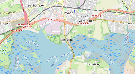 Área para autocaravana en la tarjeta