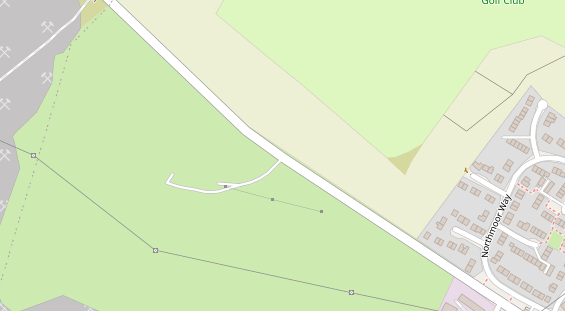 area sosta camper auf Karte