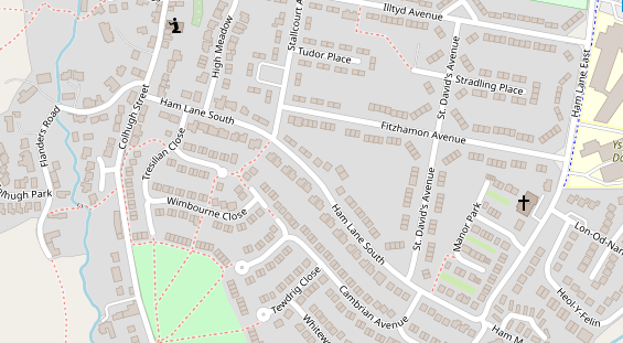 área camper auf Karte