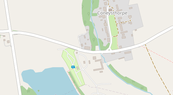 Stellplatz auf Satellitenbild