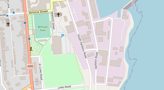 area sosta camper auf Karte