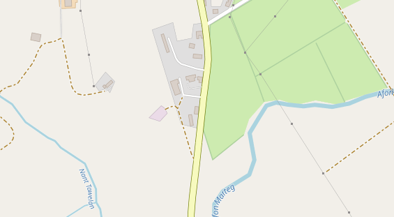 Stellplatz auf Satellitenbild