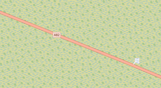 Stellplatz auf Satellitenbild