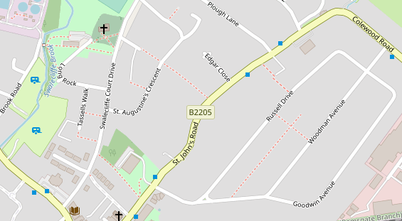 aire de camping-car auf Karte