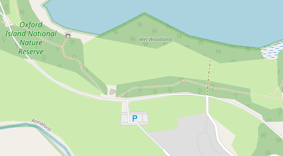 aire de camping-car auf Karte