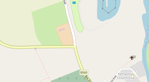 Stellplatz auf Satellitenbild