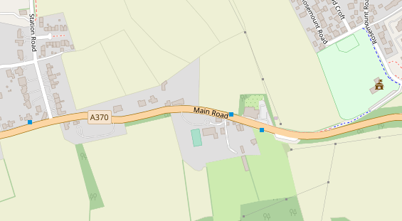 Stellplatz auf Satellitenbild